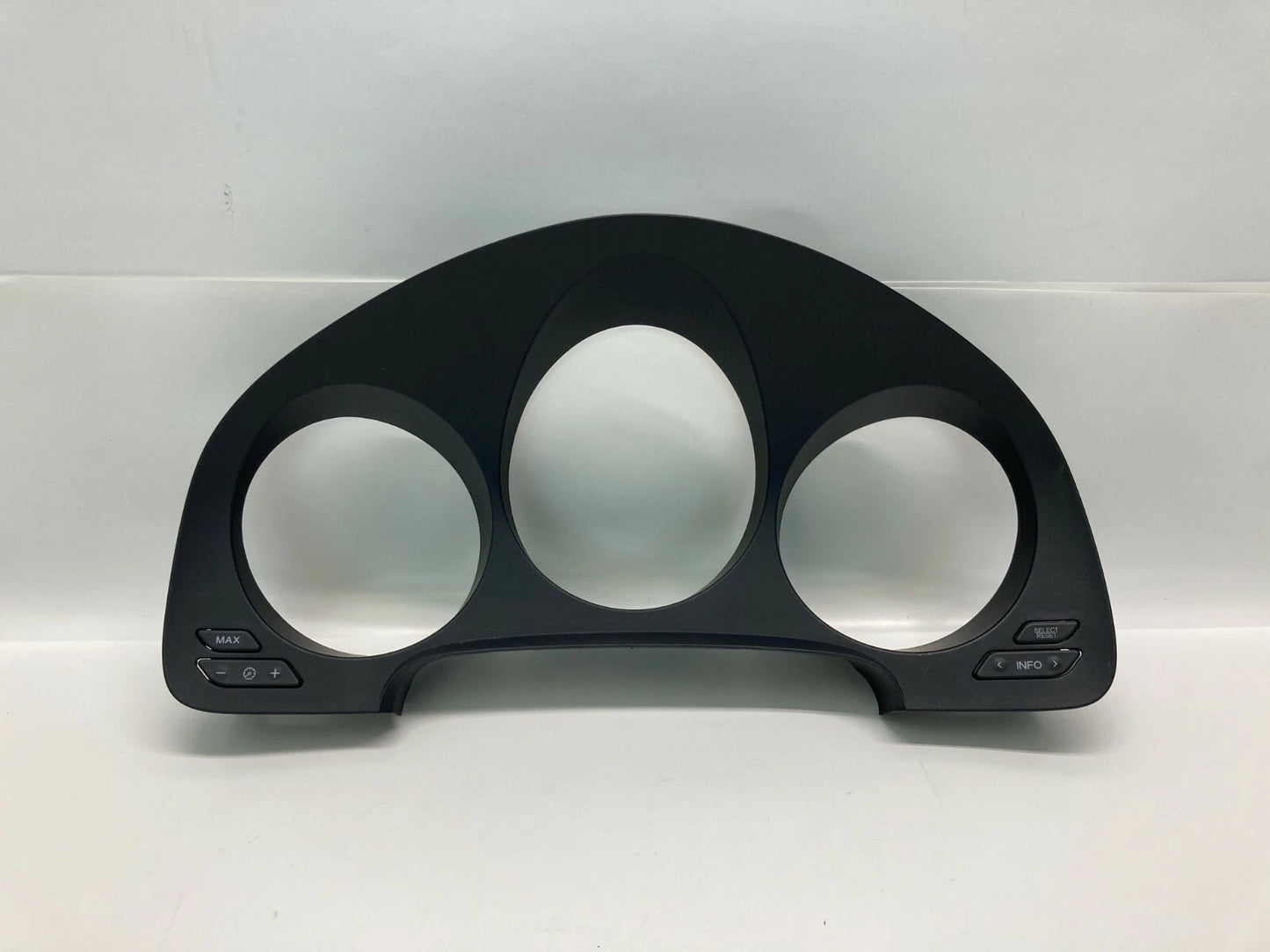 2004 05 2006 ACURA TL DASH INSTRUMENT CLUSTER SPEEDOMETER BEZEL TRIM INFO SWITCH