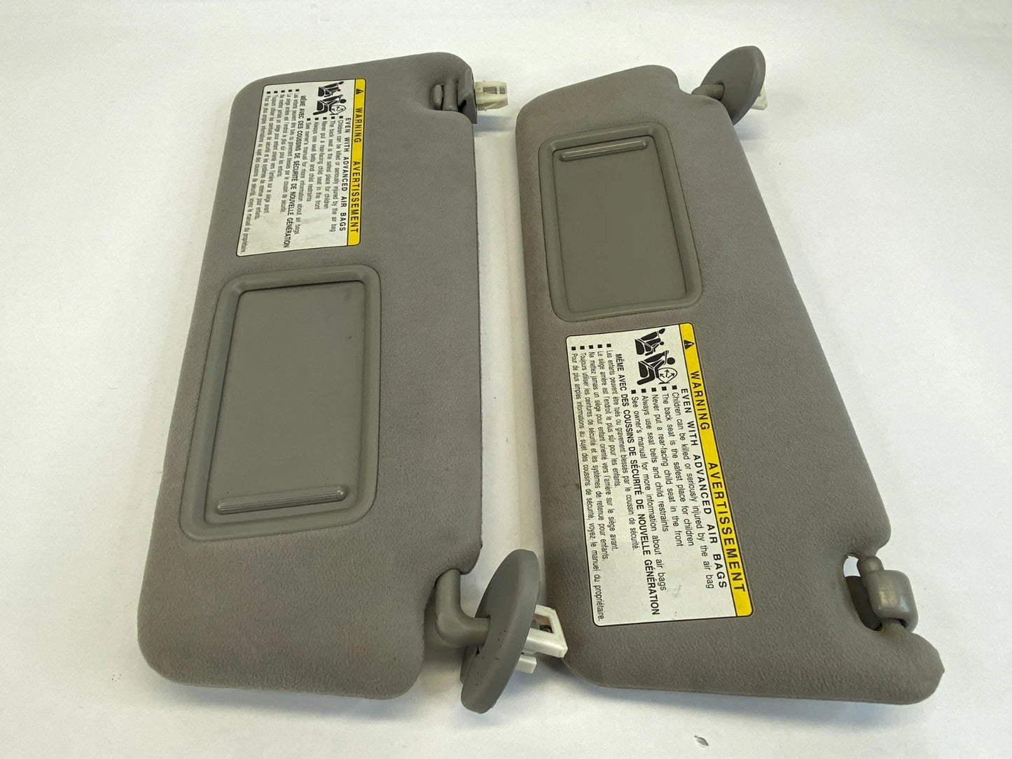 2007-2011 LEXUS GS350 ROOF LEFT & RIGHT SUNVISOR SUN VISOR SHADE PAIR SET