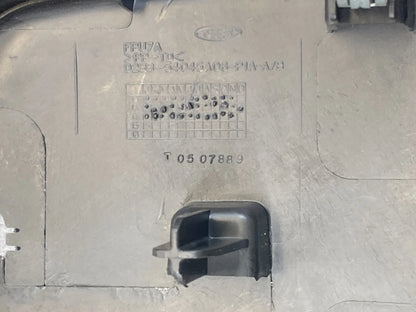 14-19 FORD FIESTA REAR CENTER CONSOLE REAR PANEL W/ POWER OUTLET D2BB54045A06