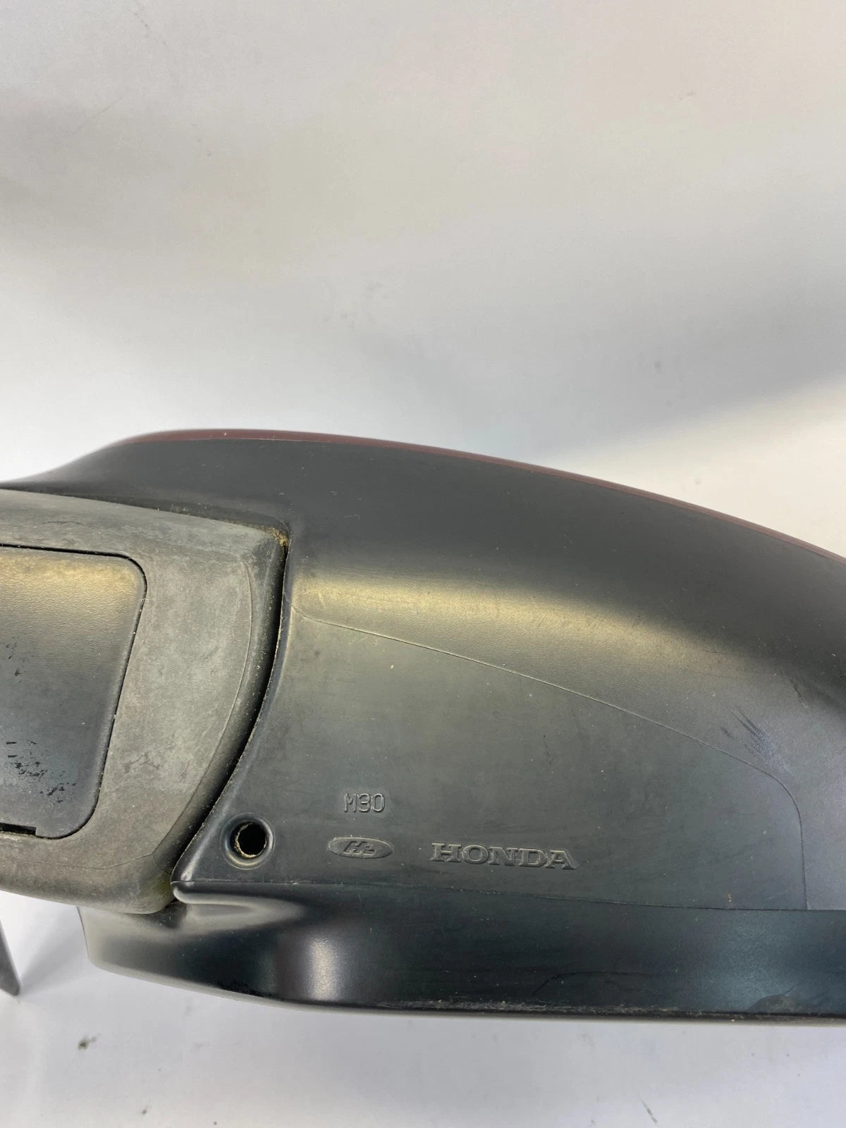 2008-2012 HONDA ACCORD SEDAN DRIVER LEFT SIDE POWER DOOR MIRROR RED PEARL OEM