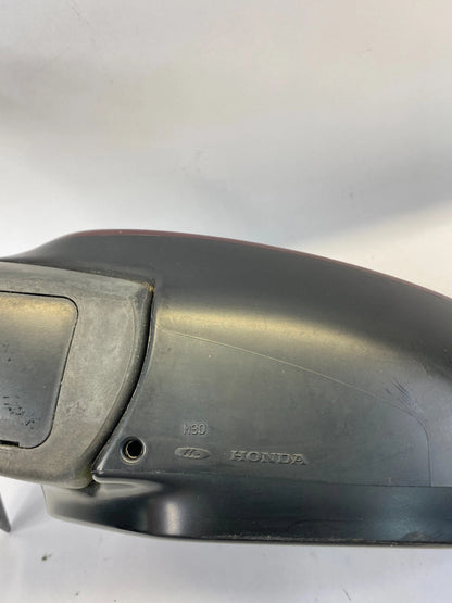 2008-2012 HONDA ACCORD SEDAN DRIVER LEFT SIDE POWER DOOR MIRROR RED PEARL OEM