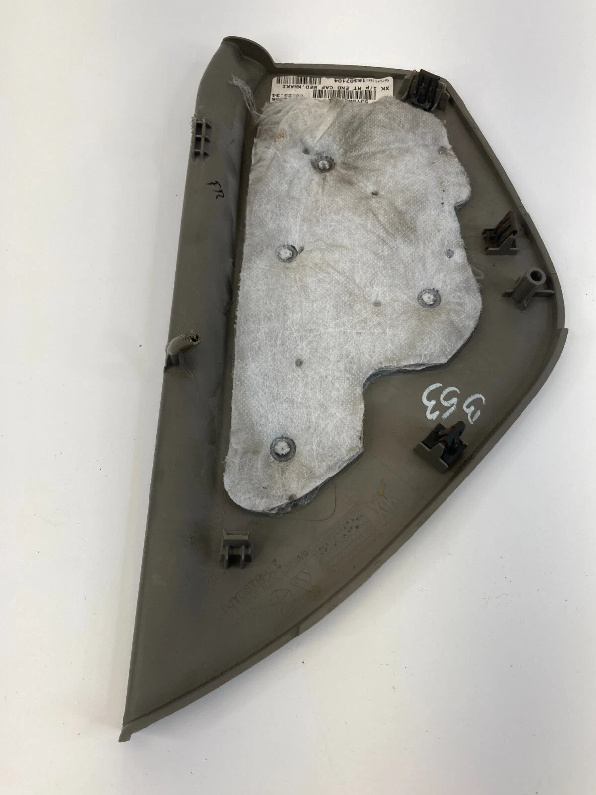 2006-2010 JEEP COMMANDER DASH RIGHT SIDE END CAP COVER TRIM 5JY08ZJ3AE OEM