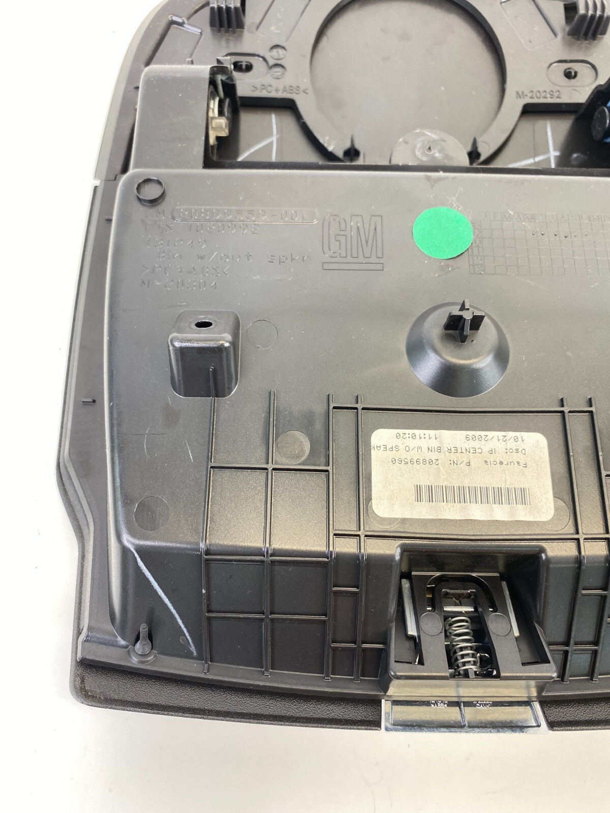 10-15 Chevrolet Equinox Dash Upper Cubby Storage Bin Compartment 20899560 OEM