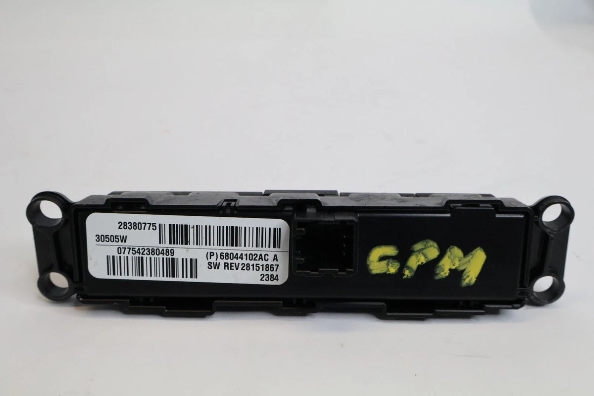 2009-2017 JEEP COMPASS DASH HAZARD & TRACTION CONTROL SWITCHES 68044102AC OEM