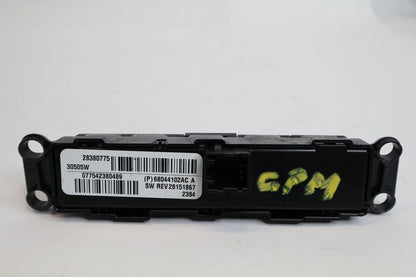 2009-2017 JEEP COMPASS DASH HAZARD & TRACTION CONTROL SWITCHES 68044102AC OEM
