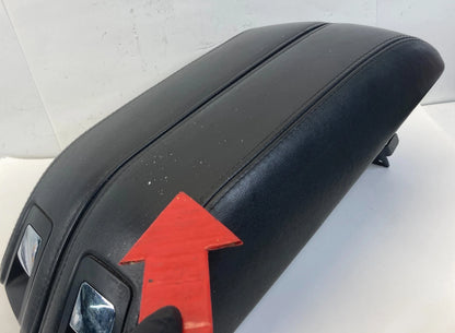 2010-2019 LINCOLN MKT CENTER CONSOLE SLIDING ARMREST ARM REST LID LEATHER BLACK