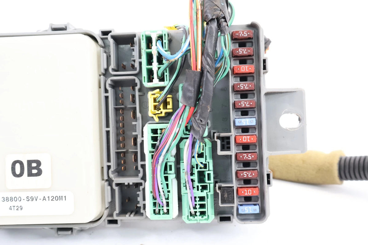 2005 HONDA PILOT 3.5L AT CABIN DRIVER LEFT MULTIPLEX INTERIOR FUSE BOX S9V-A11