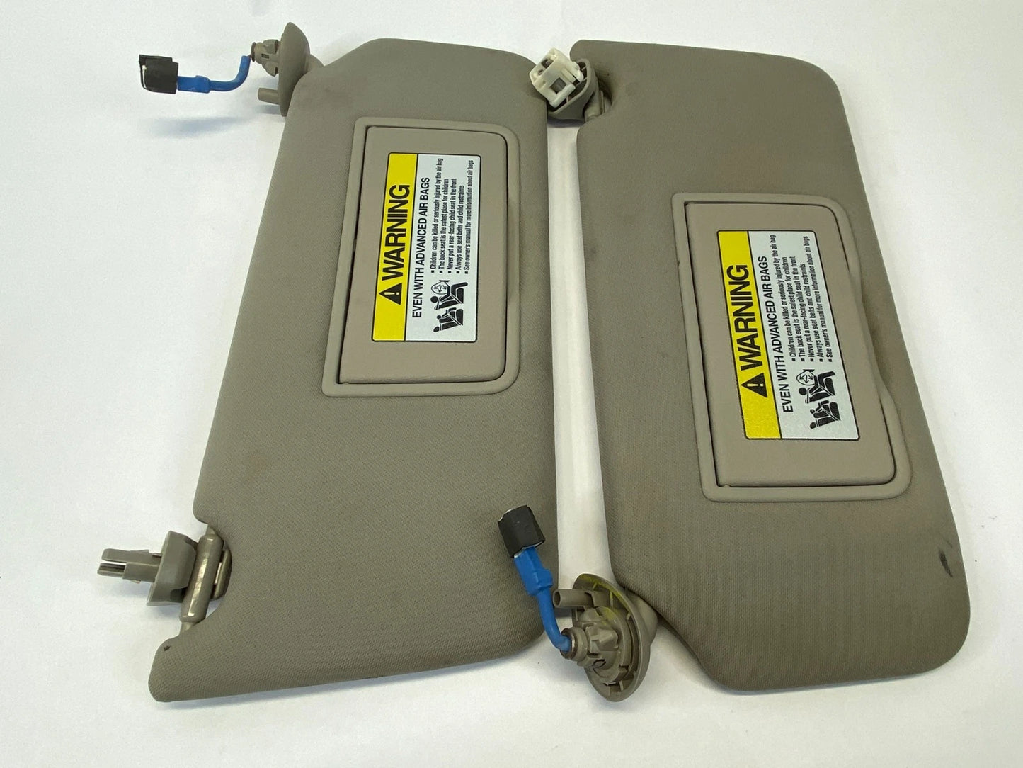 2009-2014 ACURA TL ROOF SUNVISOR SUN VISOR LEFT & RIGHT PAIR SET OEM