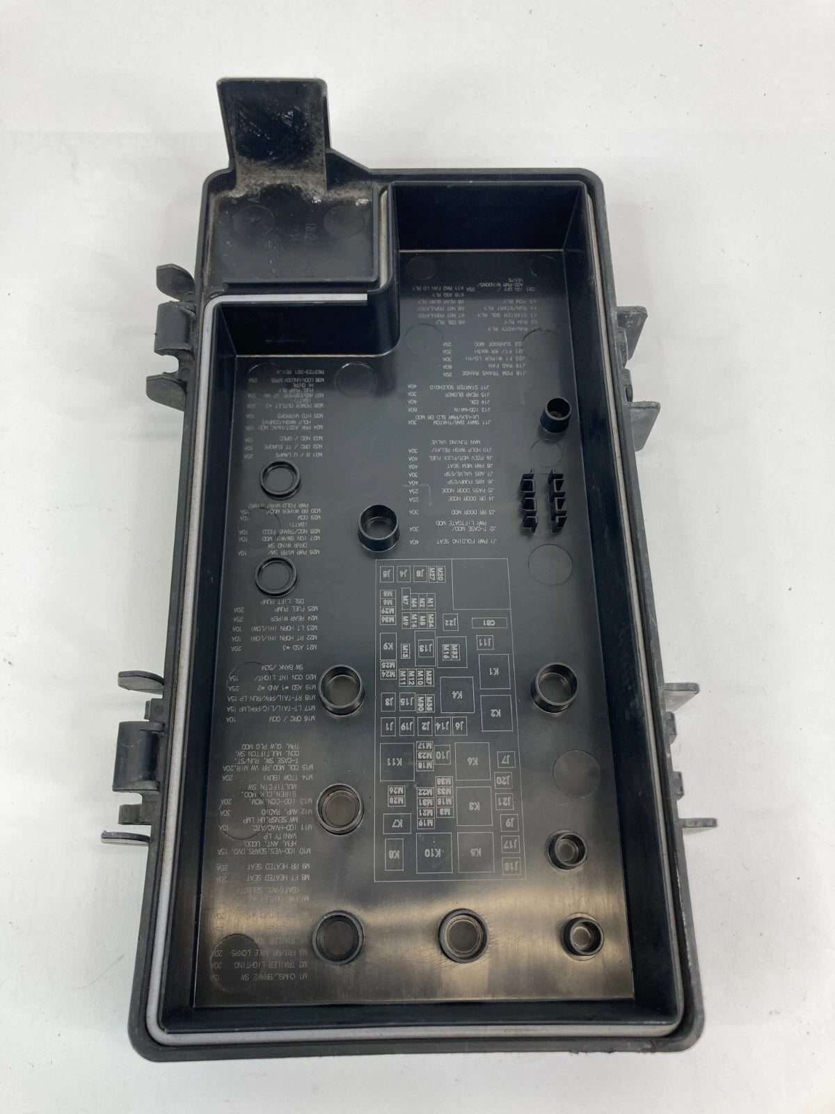 2008 2009 2010 DODGE GRAND CARAVAN ENGINE RELAY FUSE BOX COVER LID TOP OEM