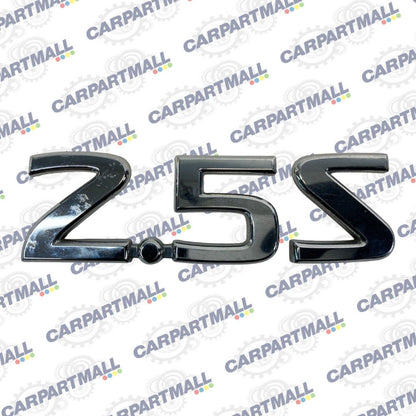 2007-2012 Nissan Altima Sedan Tailgate 2.5S Emblem Badge Logo Nameplate Chrome