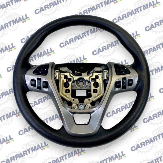 13-19 FORD TAURUS STEERING WHEEL LEATHER W MULTI CONTROLS SWITCH DG13-3600BJ OEM