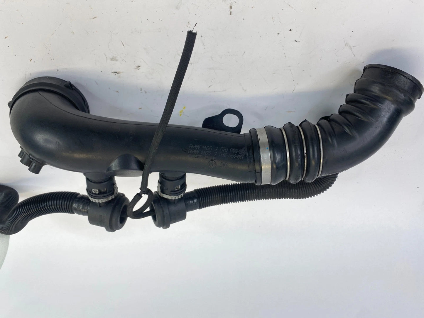 2007 2008 BMW 335XI N54 AIR INTAKE INDUCTION CHARGE TRACT PIPE 1165-7-570-069-02