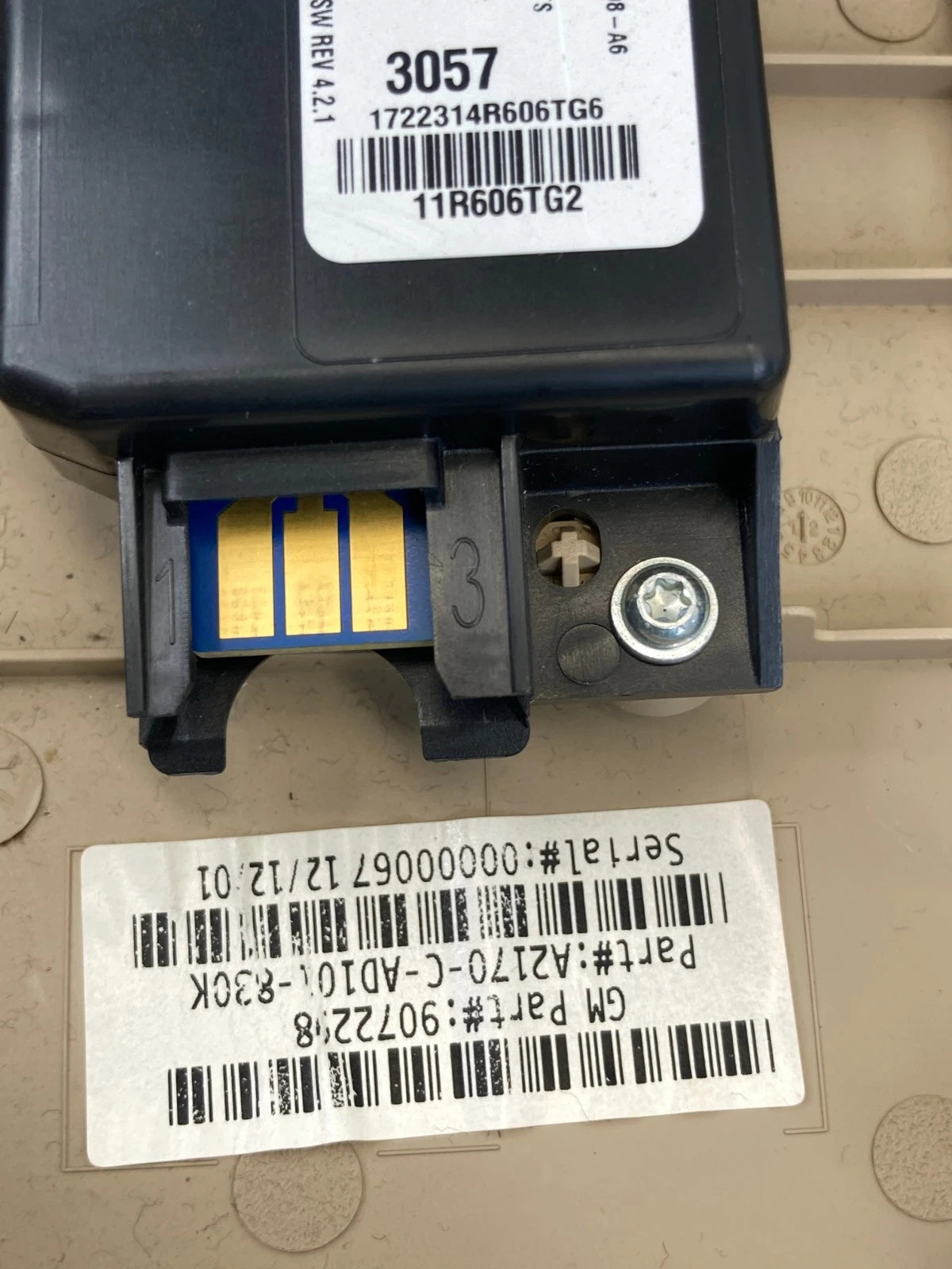 10 11 12 13 BUICK LACROSSE OVERHEAD CONSOLE DOME MAP LAMP W/ SUNROOF SWITCH OEM