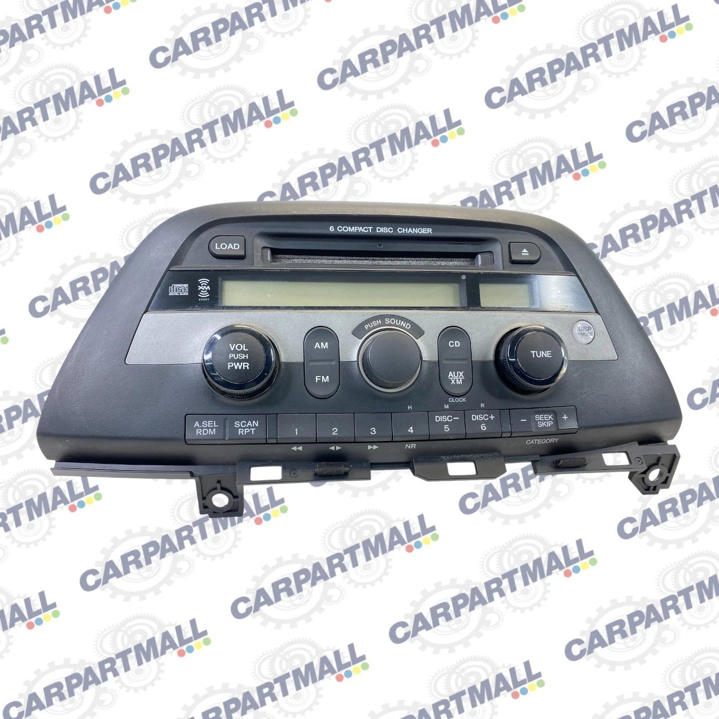 2005-2007 HONDA ODYSSEY EX RADIO XM CD PLAYER RECEIVER 6 DISC 39100-SHJ-A100