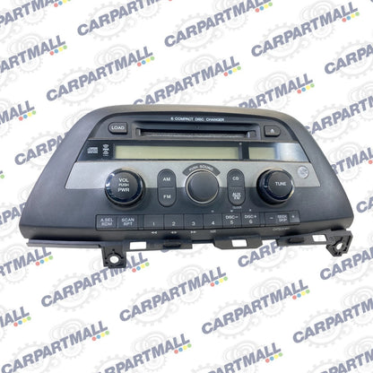 2005-2007 HONDA ODYSSEY EX RADIO XM CD PLAYER RECEIVER 6 DISC 39100-SHJ-A100