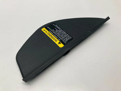 07-11 HYUNDAI ACCENT LEFT SIDE LOWER DASH COVER PAD TRIM PANEL 847161E000 OEM