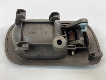 1996-2000 HONDA CIVIC SEDAN FRONT RIGHT PASSENGER SIDE INNER DOOR HANDLE S04GR2