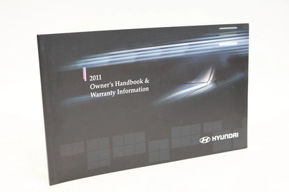 2011 HYUNDAI SONATA OWNERS MANUAL SET WITH CASE USER GUIDES BOOKLETS OEM FACTORY