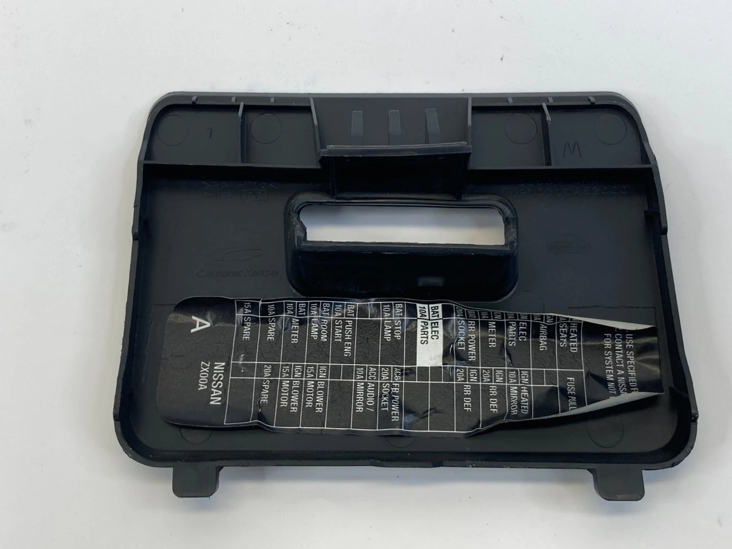 07-12 NISSAN ALTIMA INTERIOR DASH FUSE RELAY BOX COVER TRIM 68964-JA000 OEM