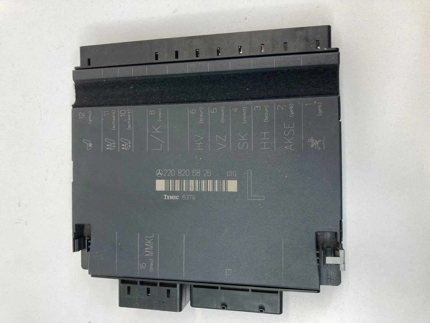 2000-2006 MERCEDES-BENZ S 500 FRONT LEFT SIDE SEAT MEMORY CONTROL MODULE UNIT