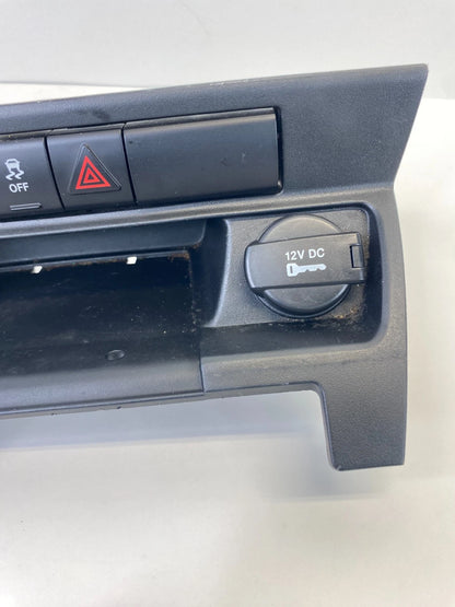 2010-2012 DODGE CALIBER DASH HAZARD TRACTION SWITCH STORAGE BEZEL OEM 68044102AB