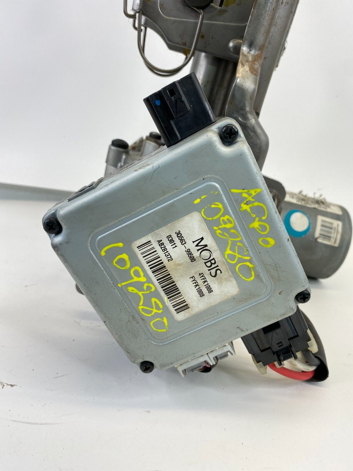 2011 Hyundai Sonata 2.4L AT Power Steering Column & Module 56300-3Q400 Smart Key