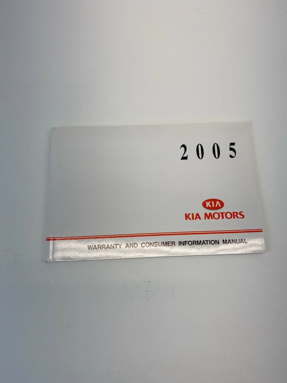 2005 KIA AMANTI 3.5L V6 A/T SEDAN OWNER'S MANUAL WARRANTY GUIDE BOOK W/ CASE OEM