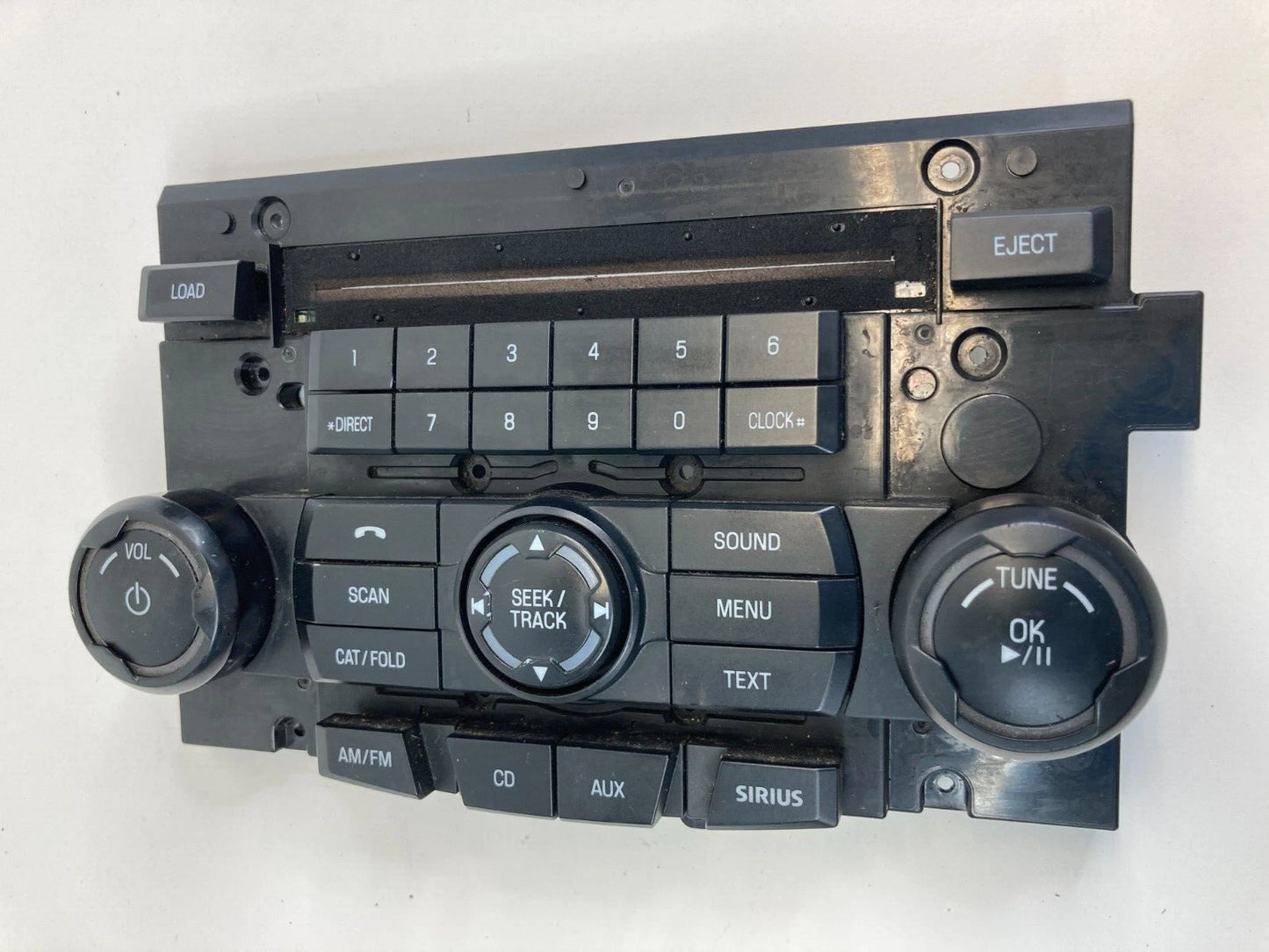 2009-2011 Ford Focus AM/FM Radio Audio Control Faceplate Panel 9S4T18A802AB OEM