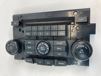2009-2011 Ford Focus AM/FM Radio Audio Control Faceplate Panel 9S4T18A802AB OEM