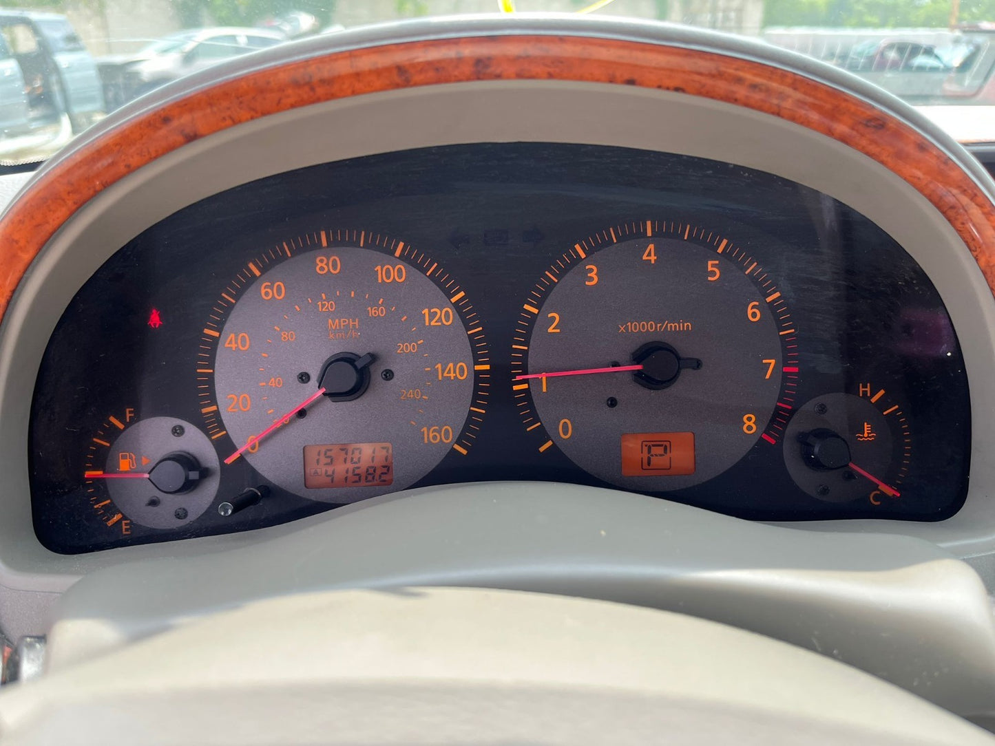 2004 Infiniti G35 Sedan AT Dash Instrument Cluster Speedometer AC362 157K Miles