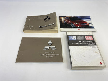 2009 09 MITSUBISHI GALANT RALLIART OWNER'S MANUAL WARRANTY GUIDE SET OEM