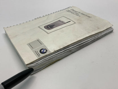 2002 02 BMW 745I OWNER'S MANUAL & QUICK REFERENCE CARD W/ CASE SET OEM