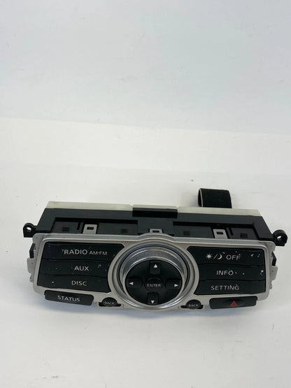 07 08 INFINITI G35 RADIO DISPLAY CONTROL PANEL W HAZARD OEM FACTORY 28395-JK60B