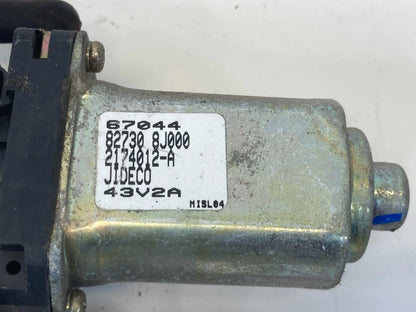 02-06 NISSAN ALTIMA REAR RIGHT DOOR POWER WINDOW REGULATOR W MOTOR 827308J00 OEM