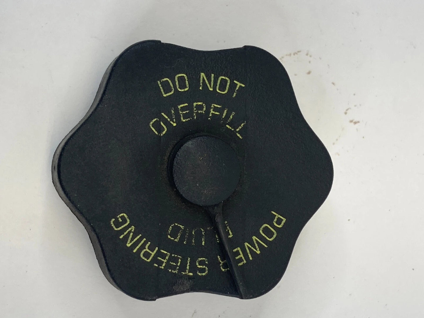 91-02 LINCOLN TOWN CAR POWER STEERING RESERVOIR FLUID TANK CAP LID COVER OEM