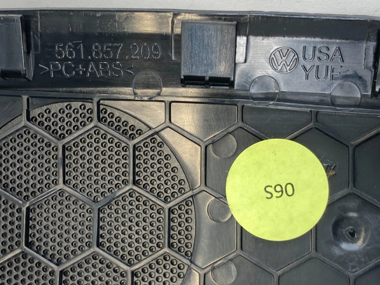 2012-2019 VOLKSWAGEN PASSAT DASH LEFT SIDE SPEAKER COVER GRILLE 561-857-209 OEM