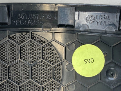 2012-2019 VOLKSWAGEN PASSAT DASH LEFT SIDE SPEAKER COVER GRILLE 561-857-209 OEM
