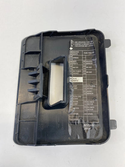 2007-2012 NISSAN ALTIMA INNER DASH FUSE RELAY BOX COVER TRIM LID 68964-JA000 OEM