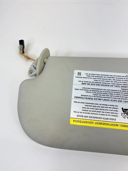 2012-2015 FORD FOCUS ROOF FRONT RIGHT PASSENGER SUNVISOR SUN VISOR OEM