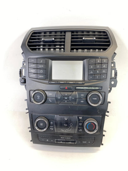 18 19 FORD EXPLORER RADIO & CLIMATE CONTROL TRIM BEZEL W/AIR VENT JB5T-18A802-LB