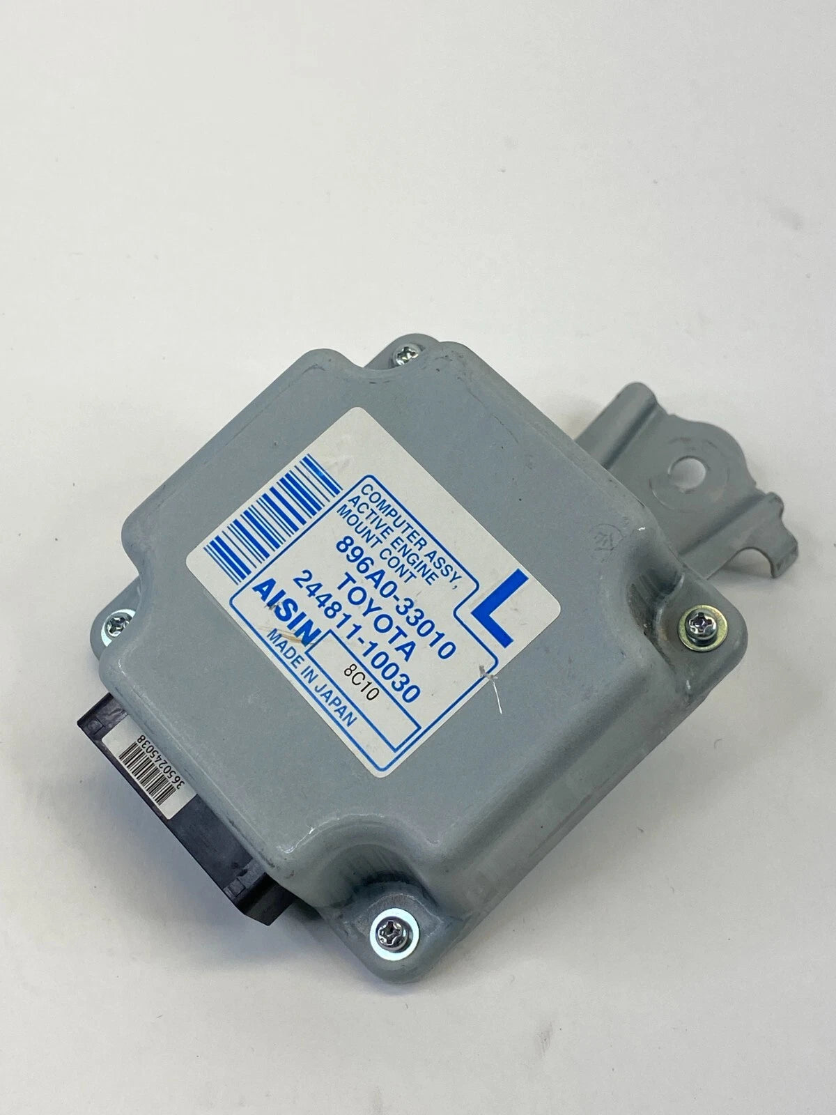 07-12 LEXUS ES350 3.5L AT ACTIVE ENGINE MOUNT CONTROL MODULE UNIT 896A0-33010