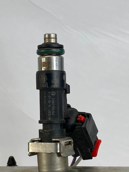 2012-2017 FIAT 500 1.4L ENGINE FUEL INJECTOR RAIL WITH INJECTORS OEM 0280158262
