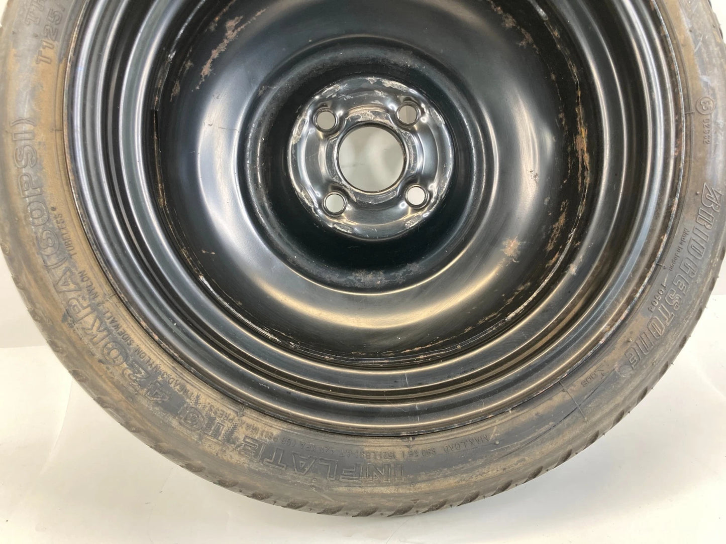 2009-2013 HONDA FIT EMERGENCY SPARE TIRE WHEEL COMPACT DONUT T125/70D15 95M OEM