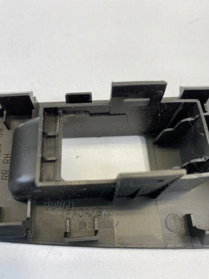 2009-2014 NISSAN CUBE REAR RIGHT DOOR WINDOW SWITCH BEZEL OEM 82960-1FA0A