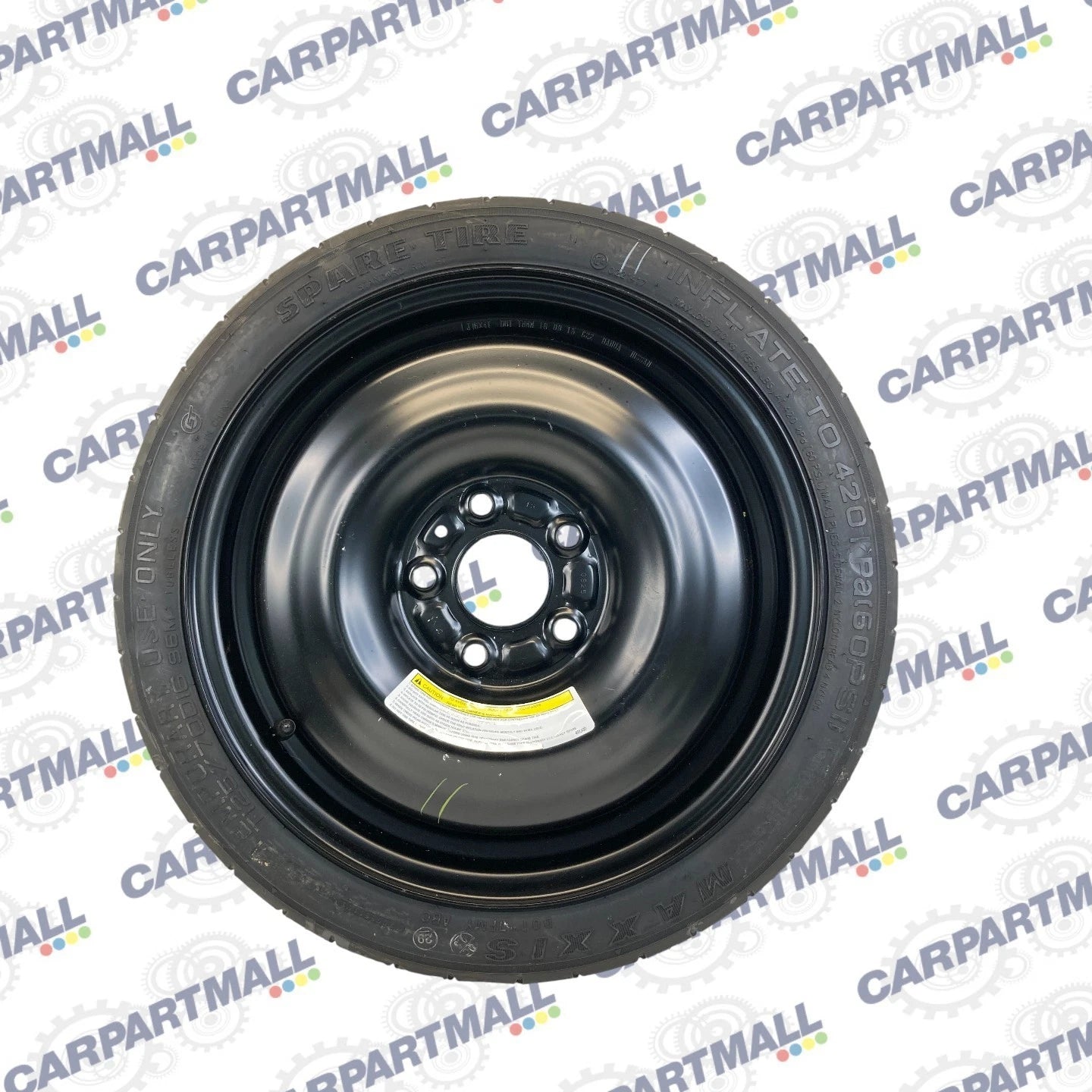 2013-2015 NISSAN SENTRA EMERGENCY SPARE TIRE WHEEL COMPACT DONUT T125/70D16 96M