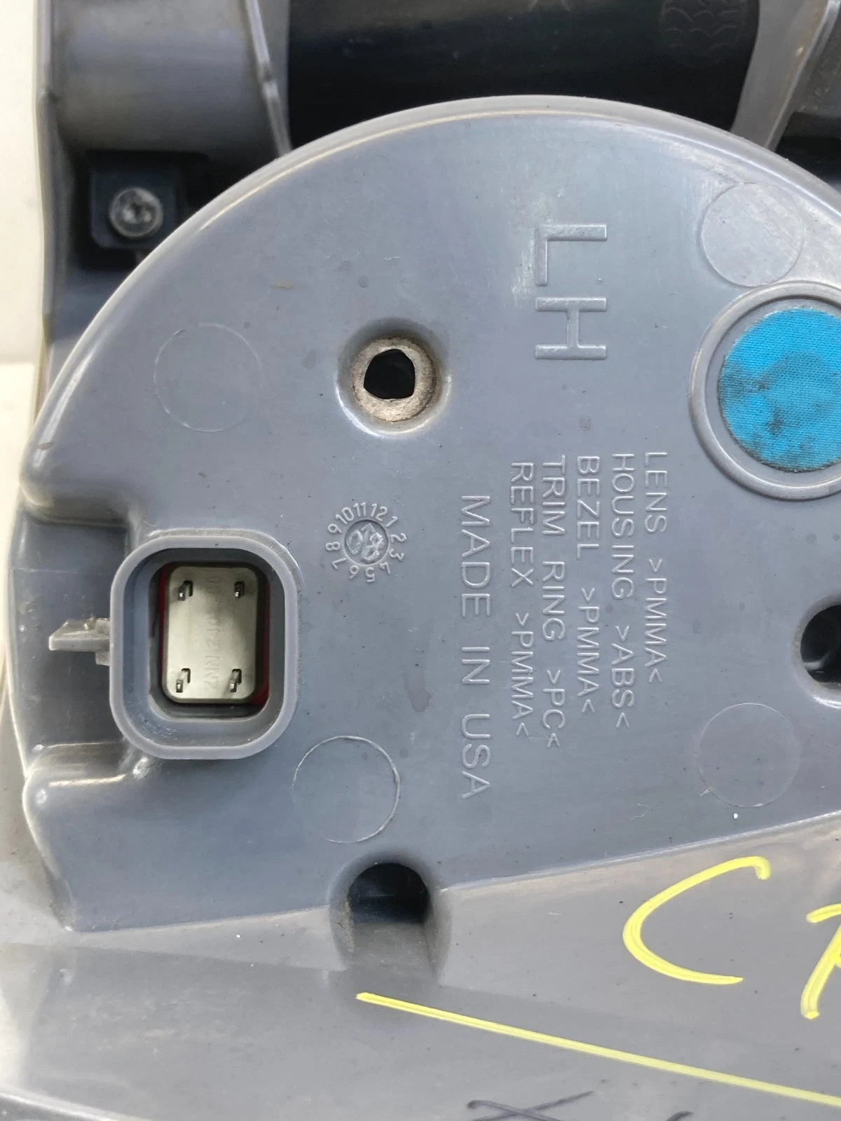 2007-2012 GMC ACADIA REAR LEFT DRIVER SIDE OUTER TAILLIGHT TAILLAMP ASSY OEM