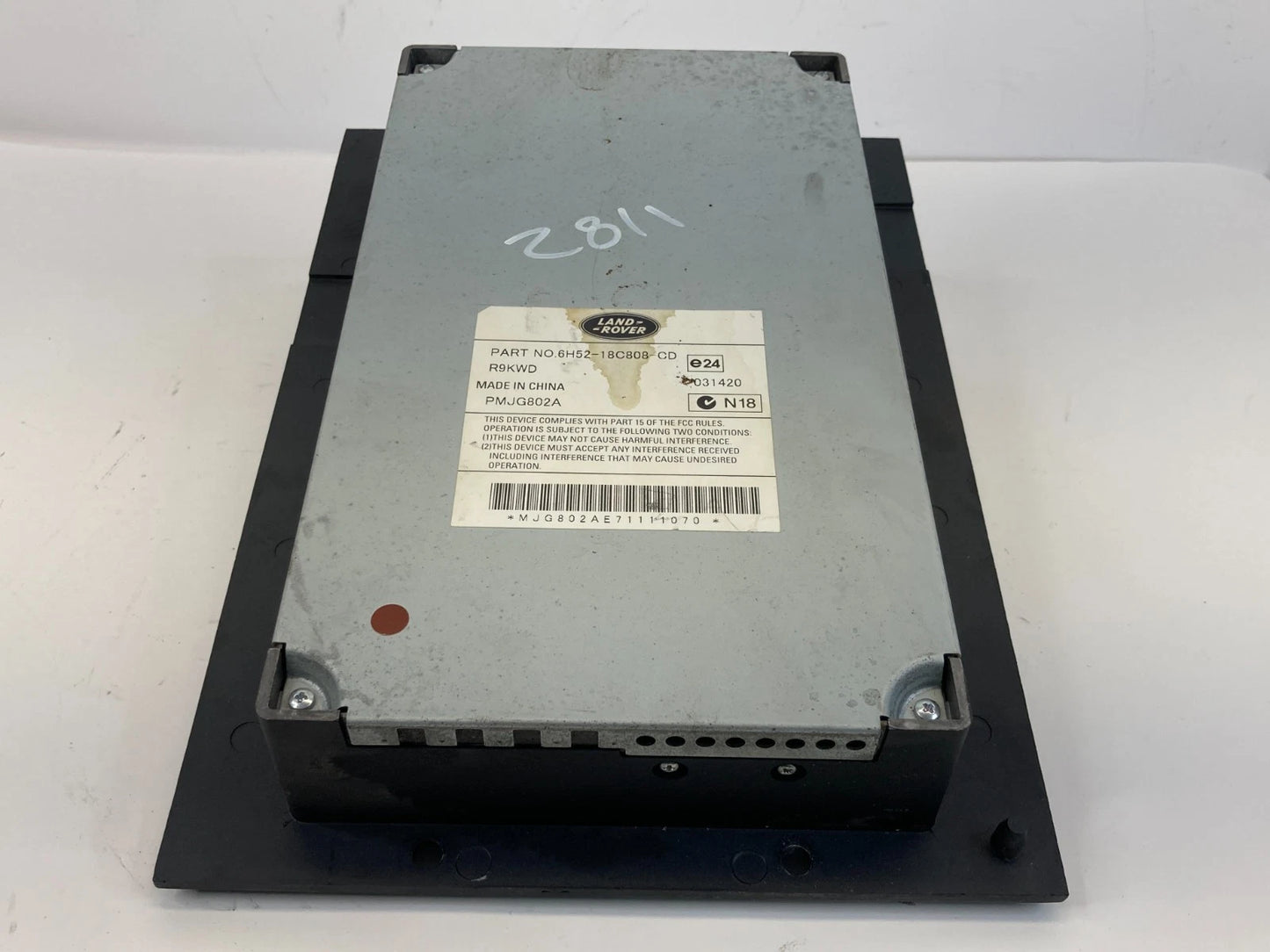 2009-2011 JAGUAR XF 10 11 XFR RADIO AUDIO SOUND AMPLIFIER AMP 6H5218C808CD OEM