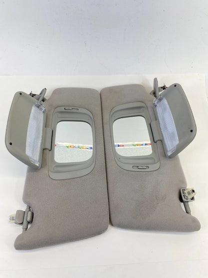 2007-2009 LEXUS RX350 SUV LEFT & RIGHT SUN VISOR SHADE SET PAIR W/ ILLUMINATED