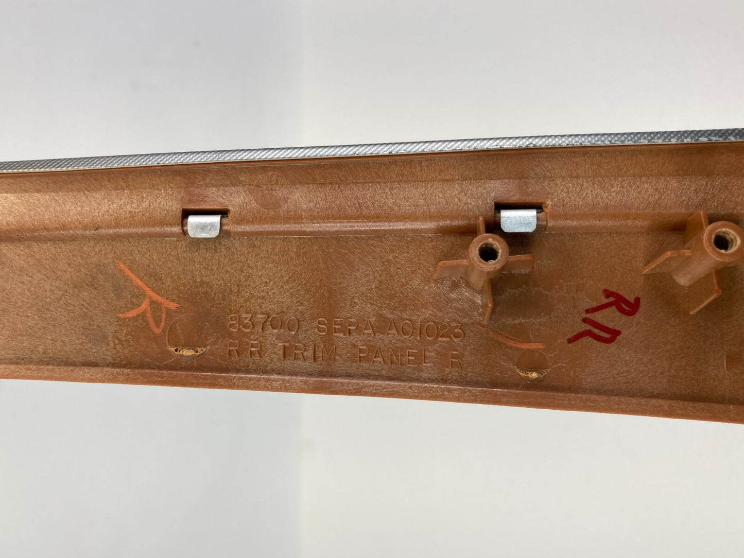 04-06 Acura TL Rear Right Interior Door Molding Trim Panel 83700-SEPA-A01023 OEM