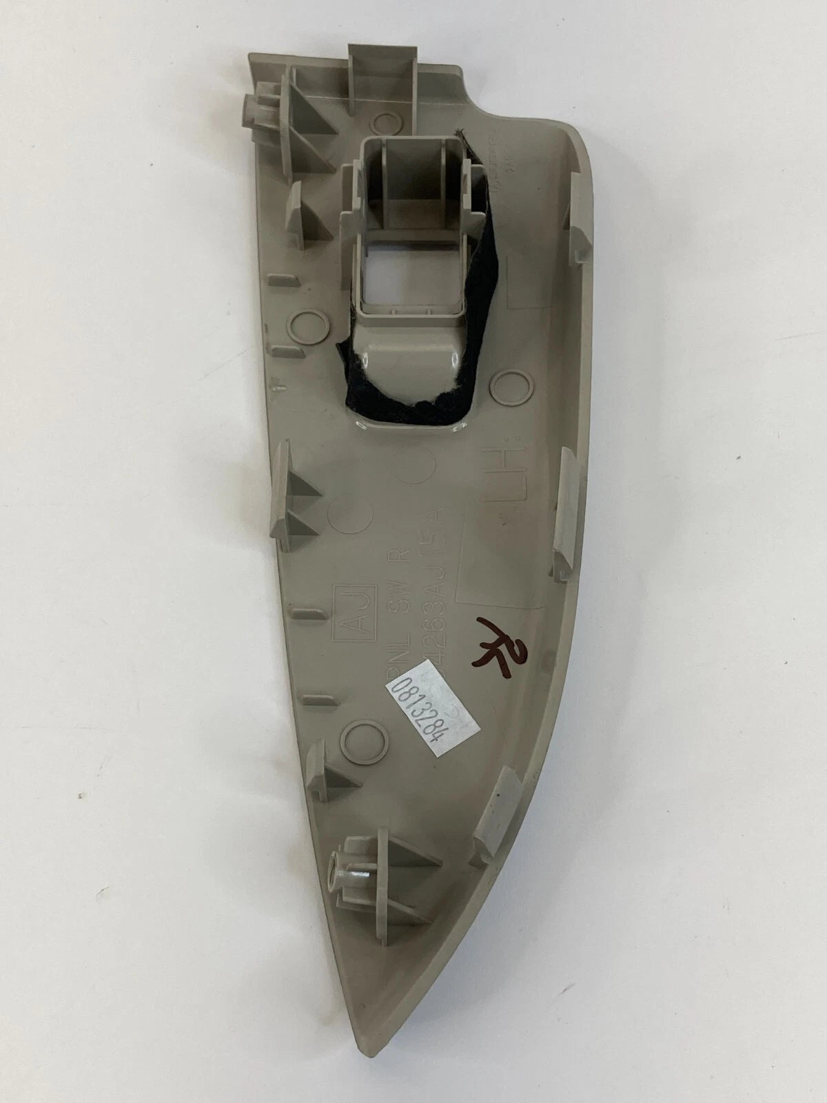 2010-2014 SUBARU LEGACY REAR LEFT SIDE WINDOW SWITCH BEZEL TRIM COVER 94263-AJ15